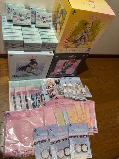 プリキュア　一番くじ　フィギュアコンプリートセット　+下位賞