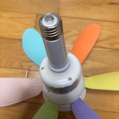 ファン付きライトの画像