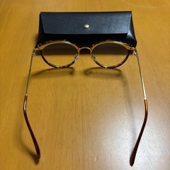 オシャレメガネ ケース付きの画像
