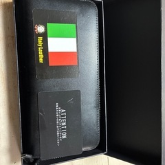 レザー長財布の画像