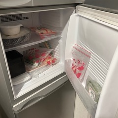 冷蔵庫＋電子レンジの画像