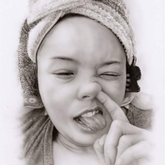 エアブラシ似顔絵オーダーの画像