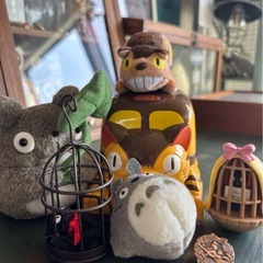 ジブリ　グッズ　まとめ　トトロ 猫バス弁当箱　空箱　魔女の宅急便の画像