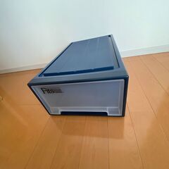 フィッツ（Fits）ケース ミドル 39×66×23（押入れ用）【黒＋白】最安 900円／美品1,000円 まとめ割ありの画像