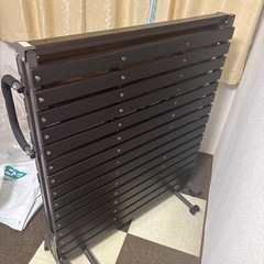 折りたたみすのこベッド(シングル)の画像