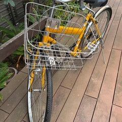 27インチ6段変速自転車の画像