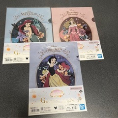 一番くじ ディズニープリンセス　　クリアファイル　ボードの画像