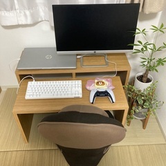 無印良品　コの字の家具（机）の画像