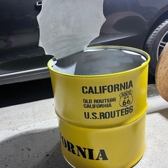 ドラム缶リメイクプランターの画像