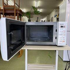 【リサイクルショップ ピカソ 小松原】✨ Panasonic ターンテーブル式 電子レンジ 2018年製【NE-E22A1-W】✨★5838★の画像