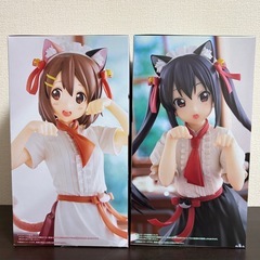 【人気セット】 けいおん! Trio-Try-iT Figure 平沢唯 中野梓 フィギュアセットの画像