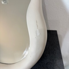 H&M HOME 壁掛け ウェーブ ミラー  鏡 の画像
