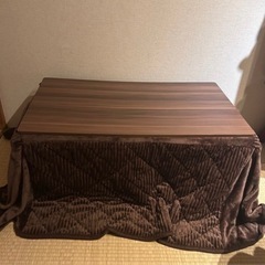 【3,000円→1,000円】こたつ　美品　2022年製の画像