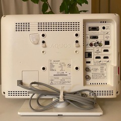 AQUOS 
小型テレビの画像