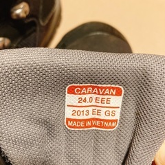 CARAVAN 登山靴 トレッキングシューズの画像