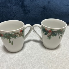gibson home クリスマス食器　マグカップの画像
