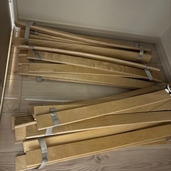 IKEA セミダブルフレームベッド の画像