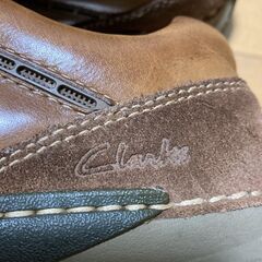 ★ Clarksクラークスシューズ ブラウン　アクティブエア 本革　★25ｃｍの画像