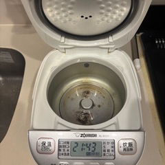 【美品】象印3合炊きマイコンNL-BD05 炊飯器の画像