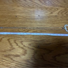 ハートのネックレスの画像