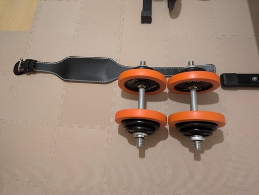 お取引終了しました！【総重量145kg  iROTEC ベンチプレス＋ダンベルセット】
