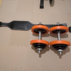 【総重量145kg  iROTEC ベンチプレス＋ダンベルセット】
の画像