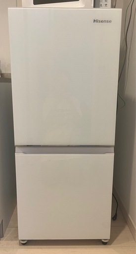 【135L冷蔵庫】Hisense（HR-D140KW）