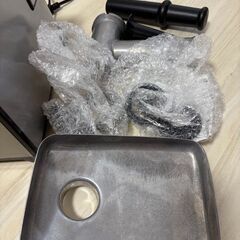 ✨SEASAND 電動ミートグラインダー✨ 肉挽き器/ミンサー/腸詰め機 🥩 ソーセージ作りに！5,000円の画像