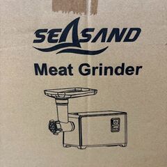 ✨SEASAND 電動ミートグラインダー✨ 肉挽き器/ミンサー/腸詰め機 🥩 ソーセージ作りに！5,000円の画像