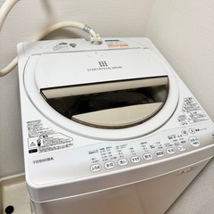 TOSHIBA 洗濯機 6kg（AW-6G2）の画像