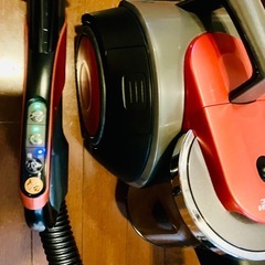 【三菱電機】キャニスター式サイクロン掃除機　風神 TC-ZXF30P、シャインレッドの画像