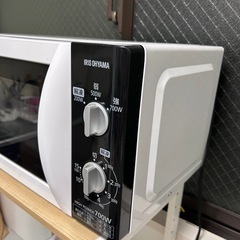 電子レンジ　IRISOHYAMAの画像