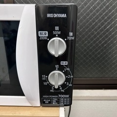 電子レンジ　IRISOHYAMAの画像
