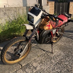 ヤマハ　DT125  17F    書類付レストアベース車の画像