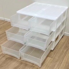 ニトリ 押入れ収納ケース FD (3段2列) キャスター付きの画像