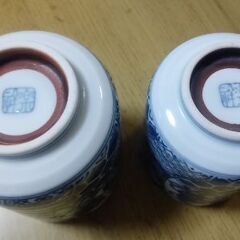 有田焼 湯呑み 祥楽窯 夫婦湯のみの画像
