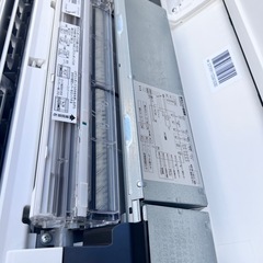 6畳Toshibaルームエアコン、2022年製、取り付け工事込みの画像