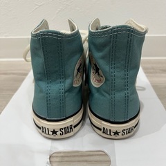 コンバース オールスター23.5 ハイカット シーグリーンの画像