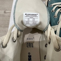 コンバース オールスター23.5 ハイカット シーグリーンの画像