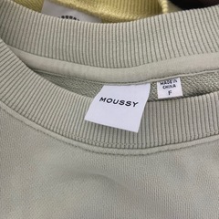 【moussy】【ニコアンド】トレーナーの画像