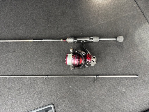 テンリュウ　ルナキア　582穂先チタンティップとトルザルトに改造