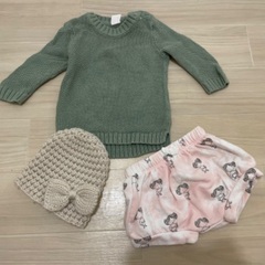 女の子の赤ちゃん服 (60-70cm)の画像