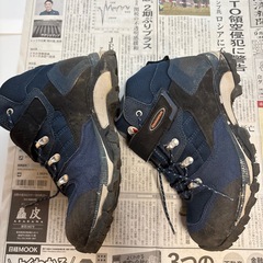 キャラバンcaravan登山靴22.0子供ジュニアキッズ用（2120ハイキングの画像