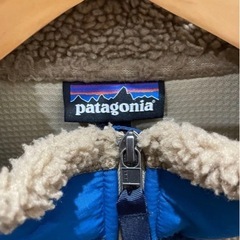 パタゴニア Patagonia ベスト レトロx カーキ フリース ブルー S クラシックの画像