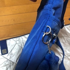 美品　Kipling キプリング　ショルダーバッグ　ナイロン　青の画像
