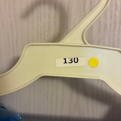 ブルーのオーガンジードレス　130の画像