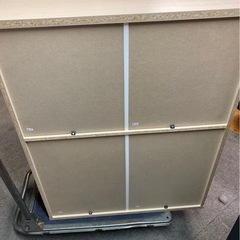 美品　木製 下駄箱 シューズボックスの画像