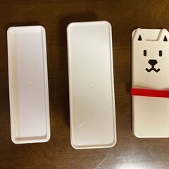 お父さん犬ランチボックス（お弁当箱）、差し上げますの画像