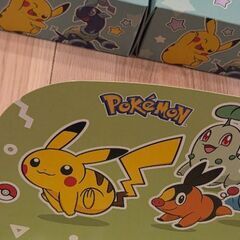 スマイルゼミ　タブレットカバー　ポケモン　ピカチュウ　　ネイビーの画像