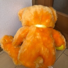 BIGベア テディベア ぬいぐるみ オレンジの画像